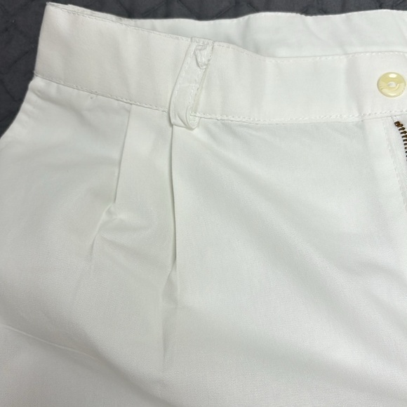White men's nursing or doctor's trousers with clips, pockets size 36 - Picture 4 of 6